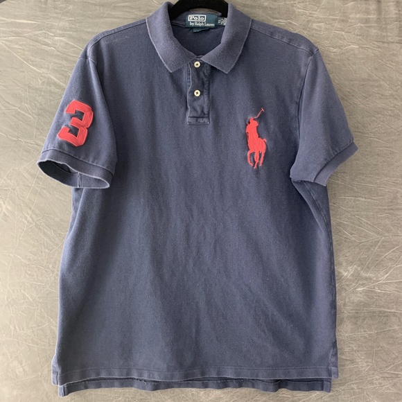 Men's Ralph Lauren Custom Fit Polo - Picture 1 of 9